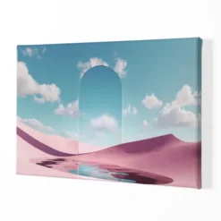 3D PUSTINJA Canvas Slike na Platnu