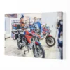 BMW GS AMBULANTNI Canvas Slike na Platnu