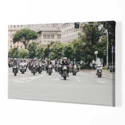 SKUP MOTORA Canvas Slike na Platnu