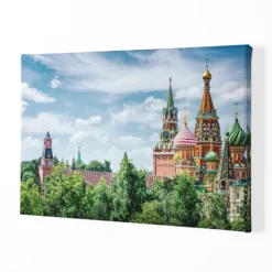Slika na platnu – Moskva, gradovi i arhitektura, dekoracija za zid