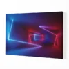 NEON PLAVO CRVENO Canvas Slike na Platnu
